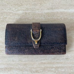 Gucci Horsebit Brown Leather Wallet